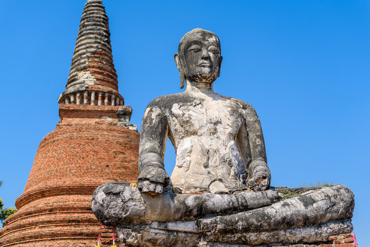 Buddha statue in thailand.
