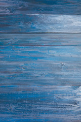 blue wooden background
