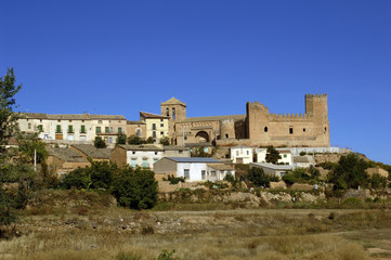 Fototapeta na wymiar Village of Monteagudo de las Vicarias, Soria Province, Castilla-Leon, Spain