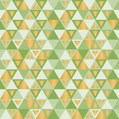 Naklejka na ściany i meble Triangle geometrical seamless pattern.