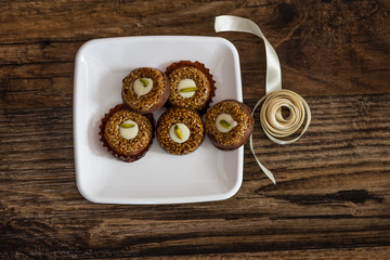 choco sesame cookies