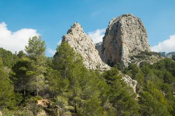 Costa Blanca mountain world