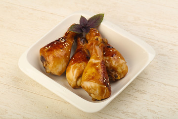 Teriyaki chicken legs