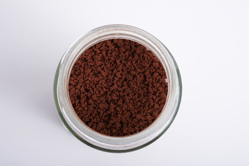 black instant coffee
