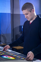 The process of offset printing and color correction