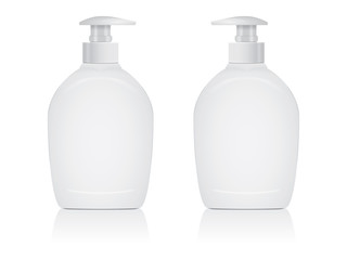 jar with liquid soap for your logo and design