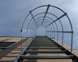 safety ladder in a industrial plant