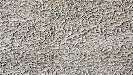 plaster on the wall of a building