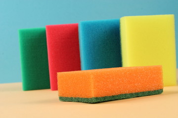 Cleaning sponge for cleaning