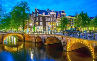 Fototapeta premium Amsterdam, Pays-Bas