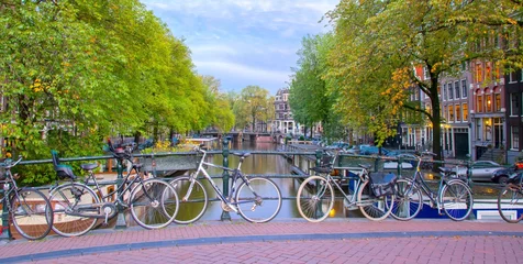 Foto op Plexiglas Amsterdam, Pays-Bas © Alexi Tauzin