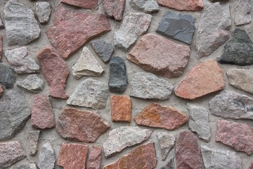 Cobblestone road in city as background