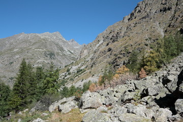 Montagne dans le Champsaur, Alpes