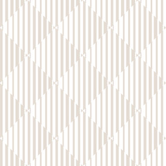 Seamless pattern from beige shapes on a white background.