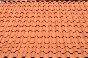 red tiled roof