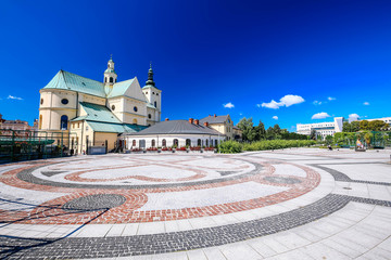 Rzeszow / historical architecture of the city center
