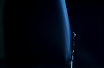 Matches on a dark background