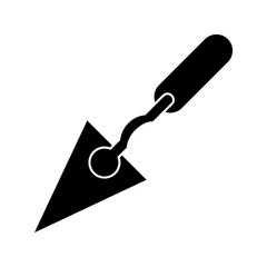 spatula construction tool pictogram vector illustration esp 10
