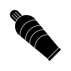 plastic tube cream pictogram vector illustration eps 10