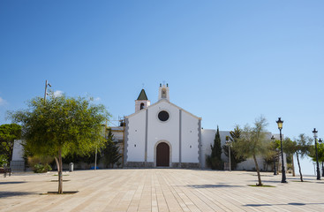 SITGES, CATALONIA, SPAIN, Ermita de Sant Sebastia