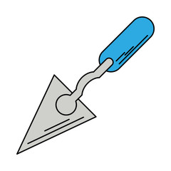 spatula construction tool icon vector illustration esp 10