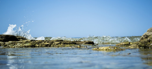Water and rocks