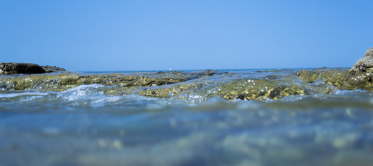 Water and rocks