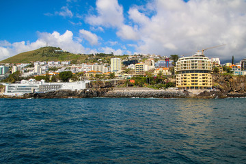 Fototapeta na wymiar Die Südküste von Madeira