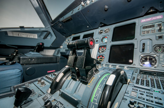 Plane Inside The Cockpit