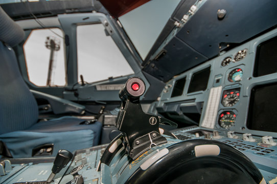 plane inside the cockpit