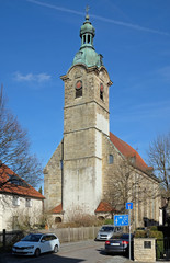 Obraz premium Pfarrkirche Sankt Maria in Hersbruck