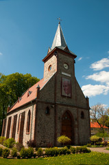 New small Polish church