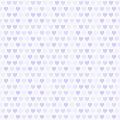 Violet heart pattern. Seamless vector background
