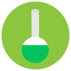 Isolated volumetric balloon icon on a sticker, Vector illustration