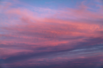 Obraz premium Amazing Sunset Clouds