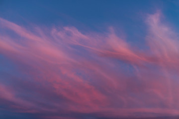 Fototapeta na wymiar Amazing Sunset Clouds