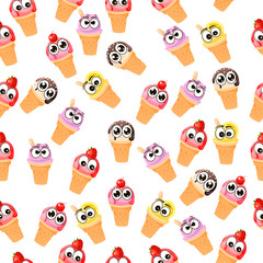 illustration of ice cream