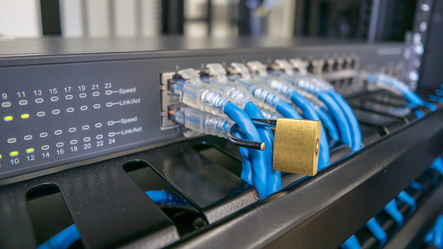 Network Security information concept.