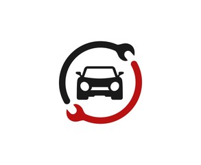 Car repair logo