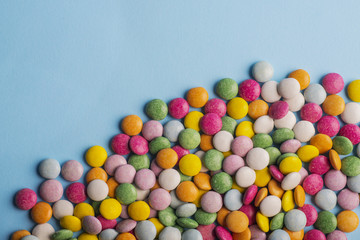 Group of multicolored sweets
