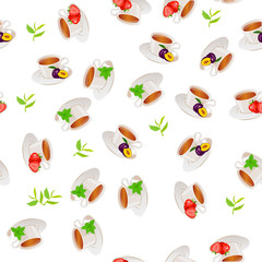 illustration of tea cup