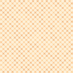 Fototapeta premium Cross-stitched pattern. Seamless vector