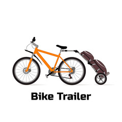 logo bike trailer