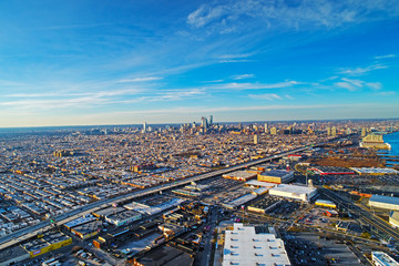 Aerial View Of Philadelphia Skyline