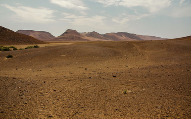 Landscape in Skeleton Coast