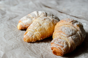 still life of croissants