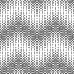 Naklejka premium Seamless pattern on a white background. Consists of geometric elements. Useful as design element for texture, pattern and artistic compositions.