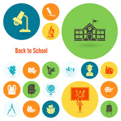 School and Education Icons