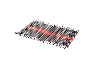 Barcode Scan. Digitally made this photo. It consist 5 layers