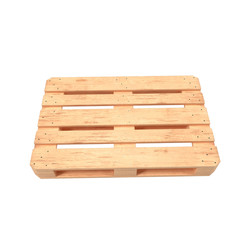 Wood Pallet isolated on white - 3d rendering